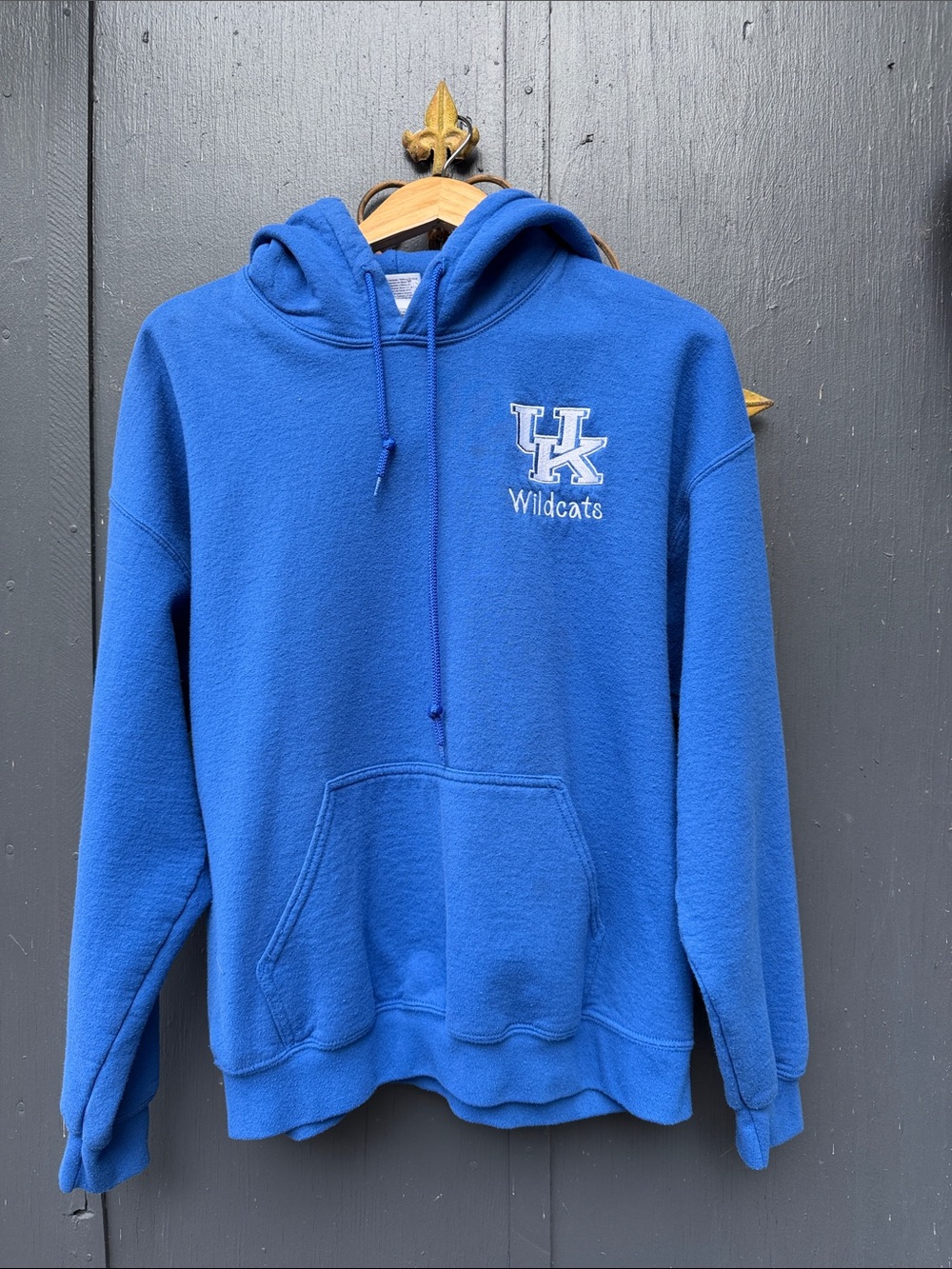 Gildan Blue Wildcats Zip-Up Hoodie